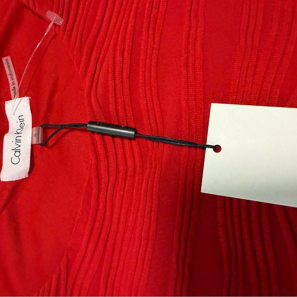 Calvin Klein Vibrant Red top